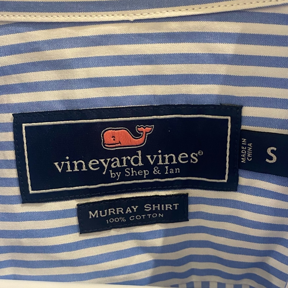 Vineyard Vines by Shep and Ian. Murray Shirt Size Smal.